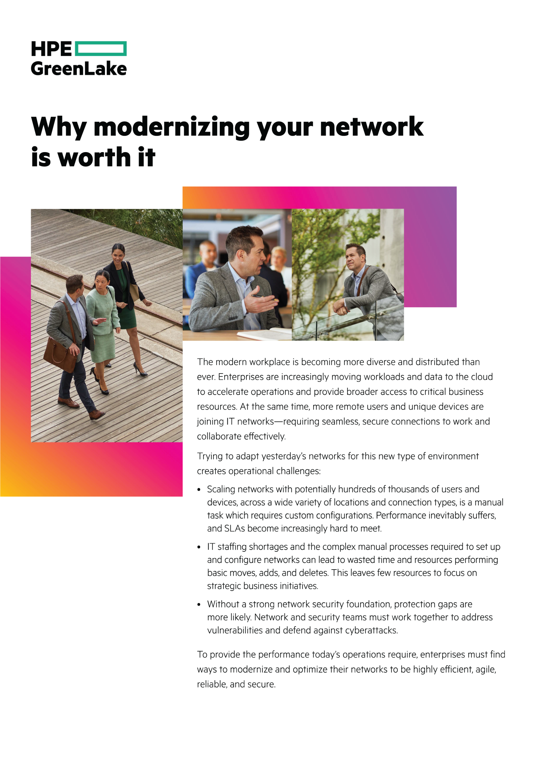 Why modernizing your network is worth it